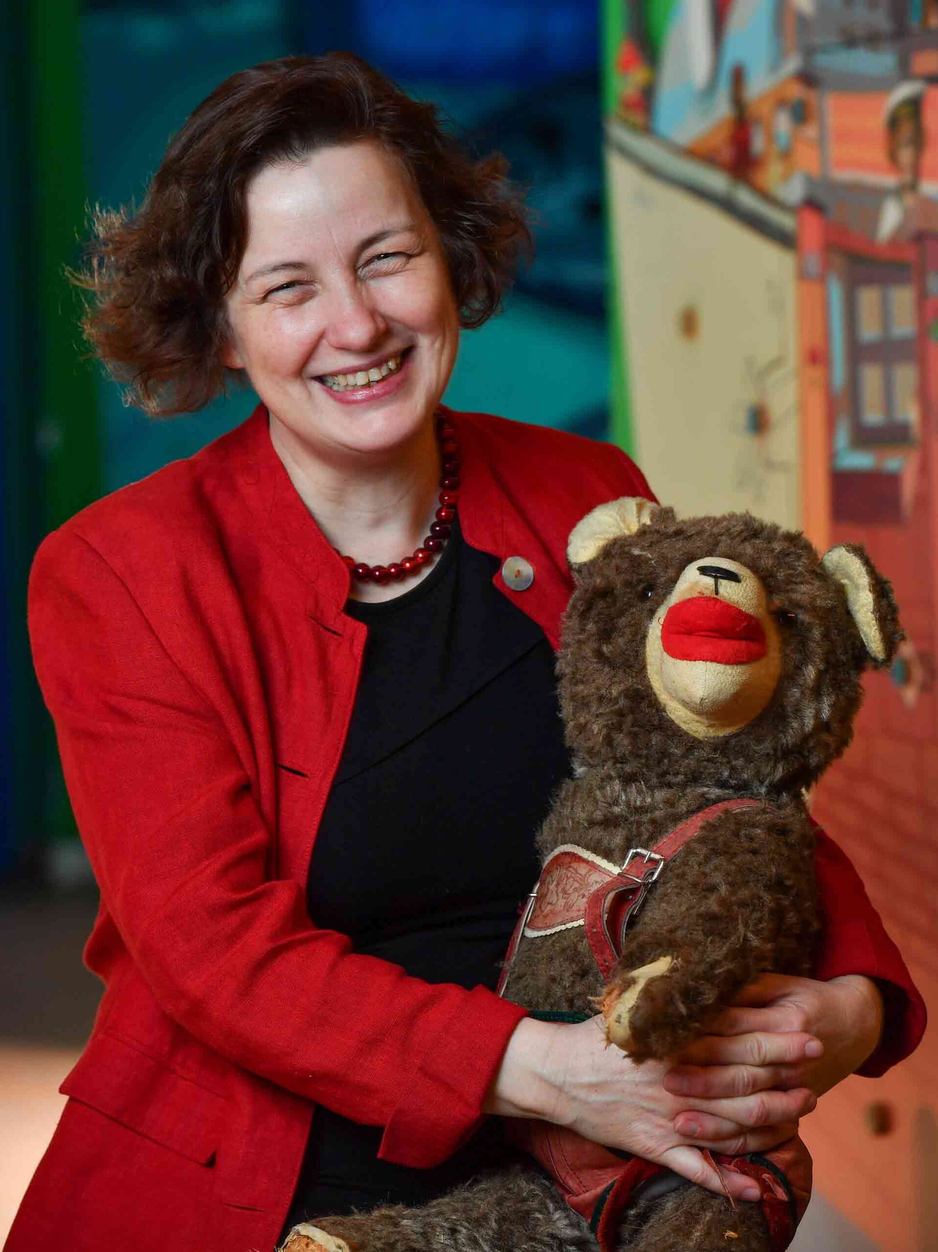 Prof. Karin Falkenberg - Leiterin des Spielzeugmuseums Nürnberg