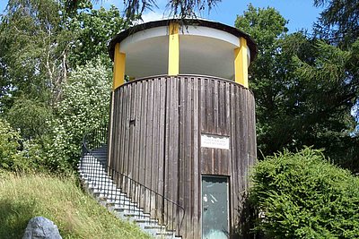 Aussichtspunkte im Fichtelgebirge Thiersheim Aussichtsturm Hohe Warte