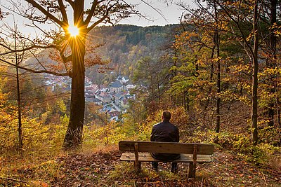 Erlebnistouren im Fichtelgebirge Bad Berneck Rundwanderweg
