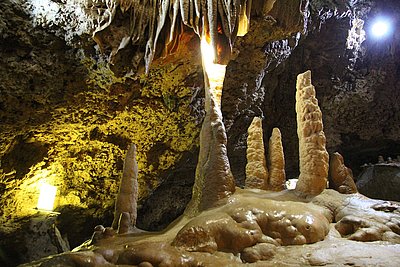 Höhlen Fränkische Schweiz Pottenstein Teufelshöhle
