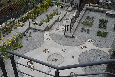 Baudenkmäler im Fichtelgebirge Arzberg Terassengarten