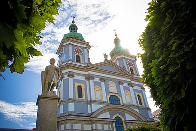 Kirchen und Kapellen im Fichtelgebirge Waldsassen Basilika